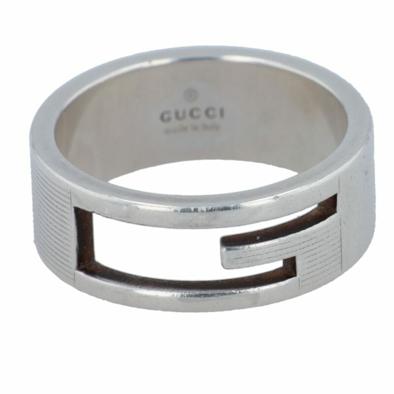 GUCCIシルバーリング18号 楽天市場】【ジュエリー】GUCCI グッチ シルバー ラバー リング