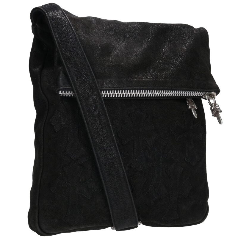 CHROME HERARTSクロムハーツ★F-SLINGERショルダーバッグBランク クロムハーツ/ショルダーバッグ/F スリンガー/黒/レザーの買取