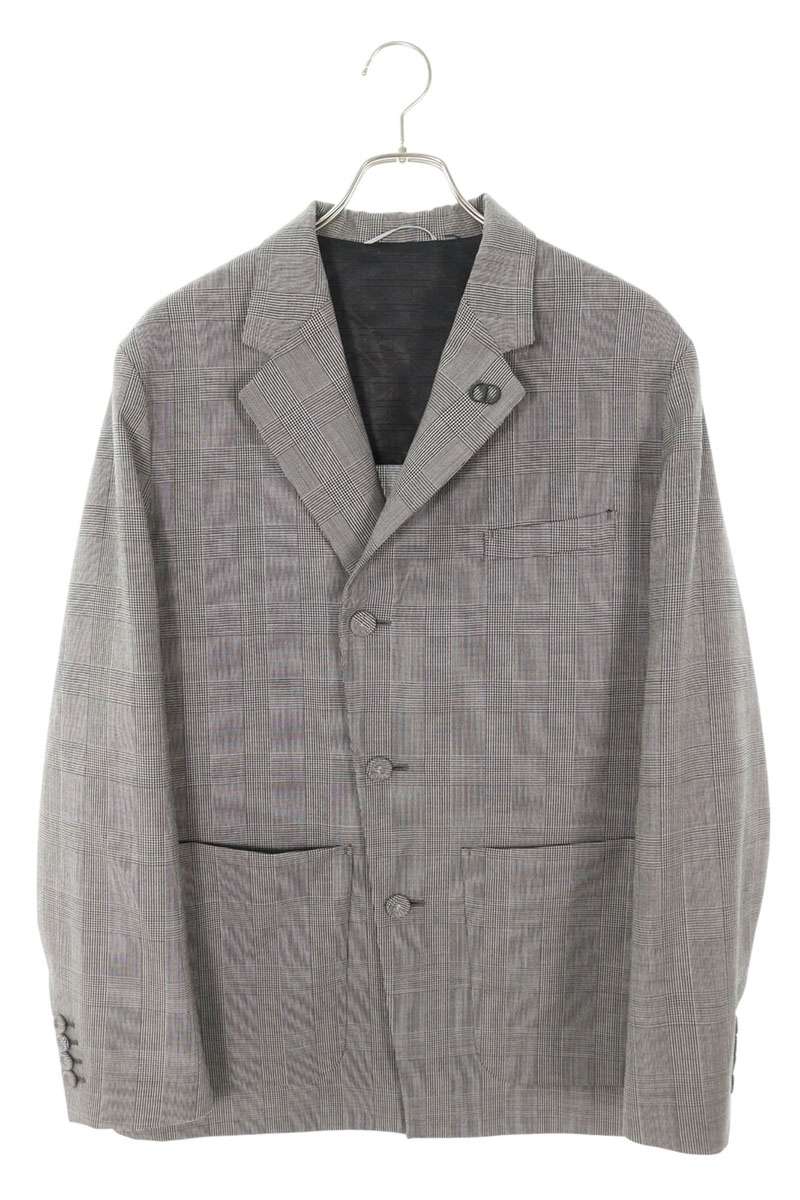 極美品 クリスチャンディオール モンテーニュ オフショルダージャケット ダブル DIOR | オフショルダー ジャケット ダブルブレスト ウール & シルク