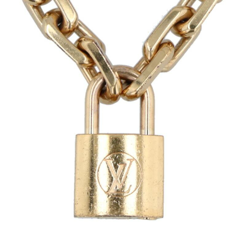 新品　正規品新型　LOUISVUITTON 南京錠　ゴールド　ネックレス LOUIS VUITTON - LOUIS VUITTON ルイヴィトン 南京錠ネックレス