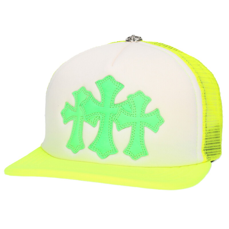 楽天市場】クロムハーツ Chrome Hearts TRUCKER CAP レザー