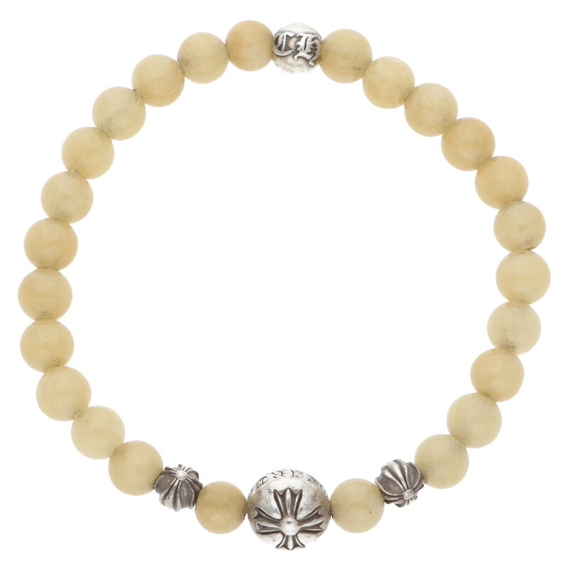 CHROME HEARTS(クロムハーツ) 6mm ハートビーズブレスレット Amazon.co.jp: (クロムハーツ) Chrome Hearts 【6mm BEAD/6mm