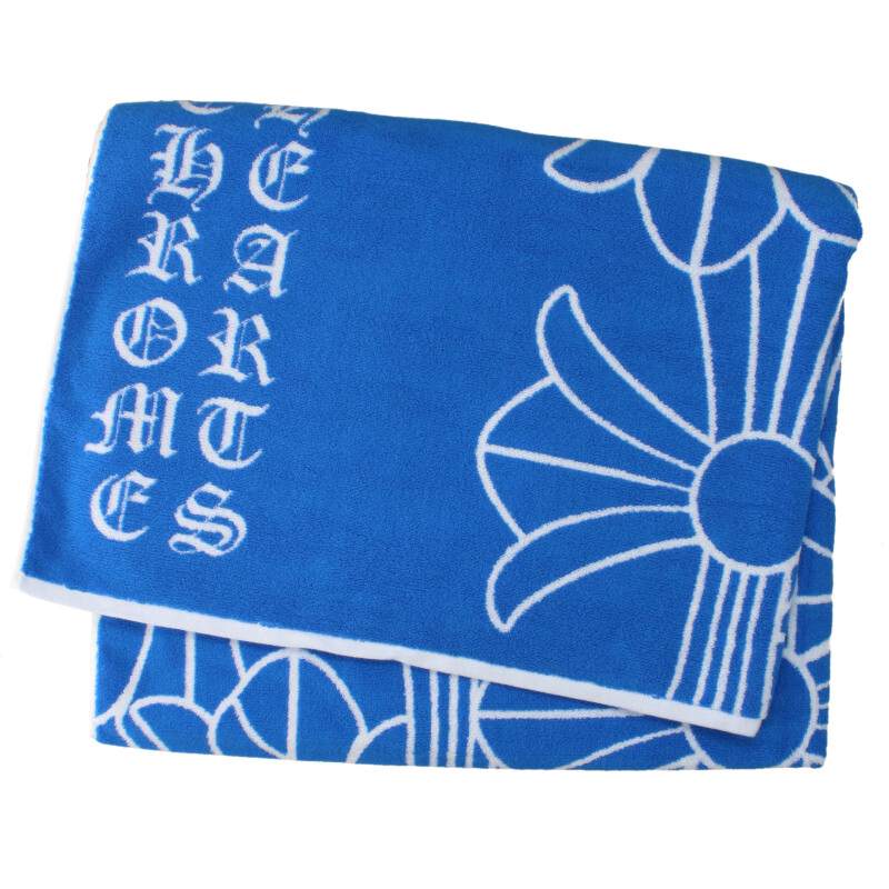 CHROME HEARTSクロムハーツ セメタリークロス　ビーチタオル 【新品】 クロムハーツ タオル CHROME HEARTS (クロムハーツ) Cemetery Cross