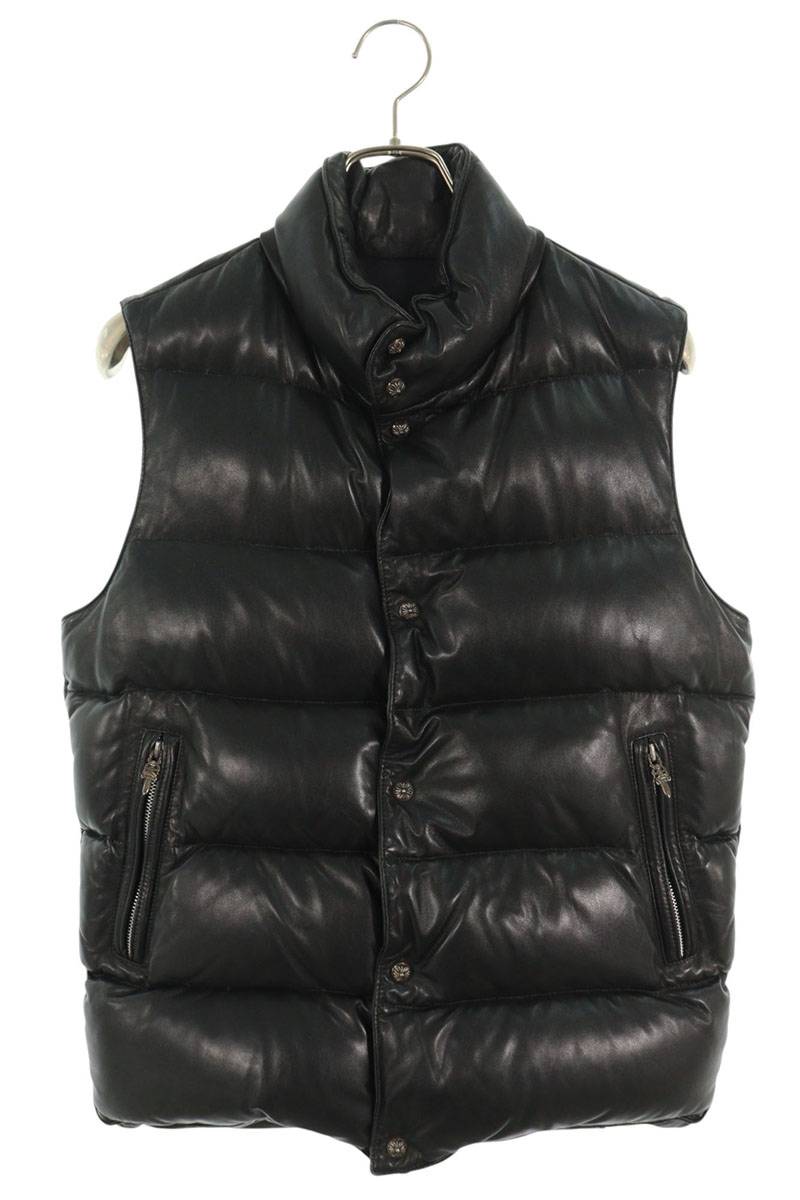 【同梱禁止でお願いします。様　　専用】クロムハーツ　レザーベスト 同梱禁止でお願いします。様 専用】クロムハーツ レザーベスト