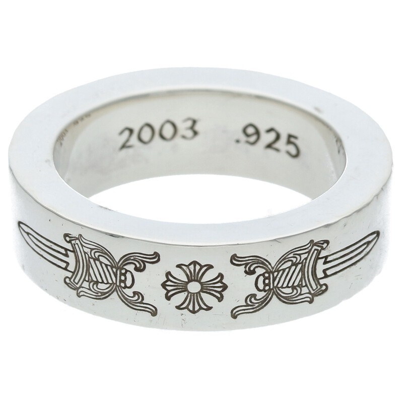 CHROME HEARTS シルバーリング 2000年製 楽天市場】クロムハーツ Chrome Hearts サイズ:10号 6mm SPACER