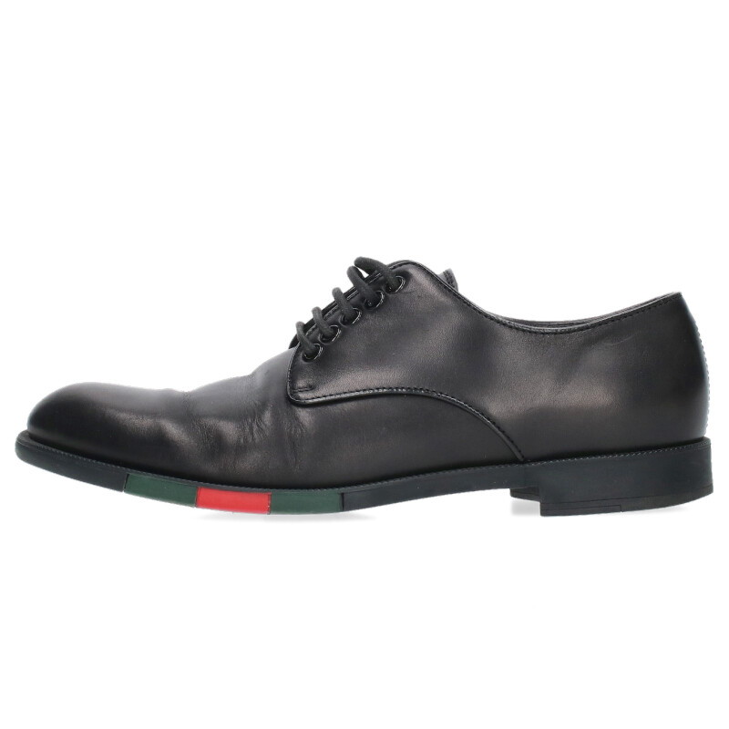 GUCCI　グッチ　ドレスシューズ　エナメル　ブラック　サイズ7.5 グッチ メンズシューズメンズ レースアップシューズ | GUCCI公式
