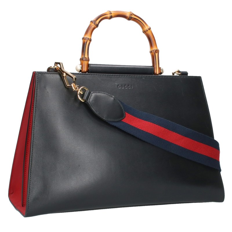 【美品】GUCCI グッチ　バンブー　パール　ニムフェア 楽天市場】【バッグ】GUCCI グッチ ニムフェア バンブー