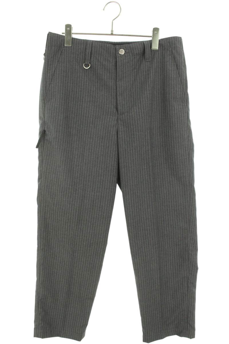 美品 uniform experiment 21SS OVERALLS サイズ3 Supersoft Essentials Solid Pocket Adjustable Straps Jumpsuit