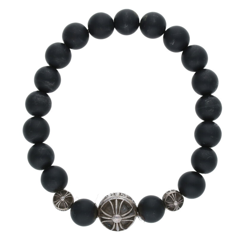 鑑定済み■Chrome Hearts 8mm BEAD オニキス ビーズブレス■ 楽天市場】クロムハーツ Chrome Hearts 8mm BEAD 8mmビーズ