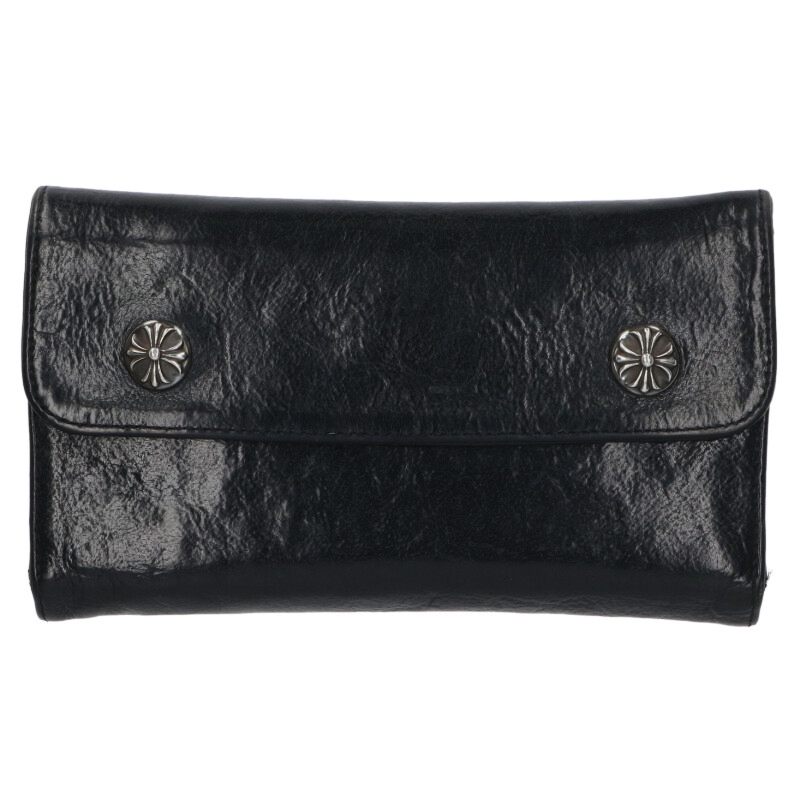 CHROME HEARTS クロムハーツNOVELTY ノベルティ 長財布 クロムハーツ/長財布/WAVE CROSS NOVELTY 13 (ウェーブクロス