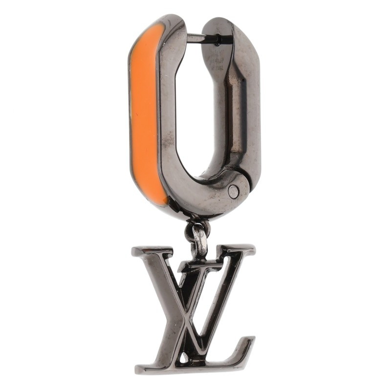 ルイヴィトン ロゴマニア M68076 ピアス レディース 全長6cm LV ルイヴィトン ロゴマニア M68076 ピアス レディース 全長6cm LV