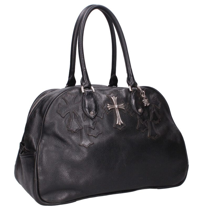 【VINTAGE】クロムハーツ クロスボディバッグ クロムハーツ CHROME HEARTS マルチクロスパッチ スナットパック