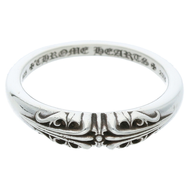 クロムハーツ Chrome Hearts　サイズ:22.5号 BABY CLSC ベイビークラシックK&T シルバーリング(シルバー 5.57g)【505052】【SS07】【小物】【中古】bb17#rinkan*B ｜RINKAN