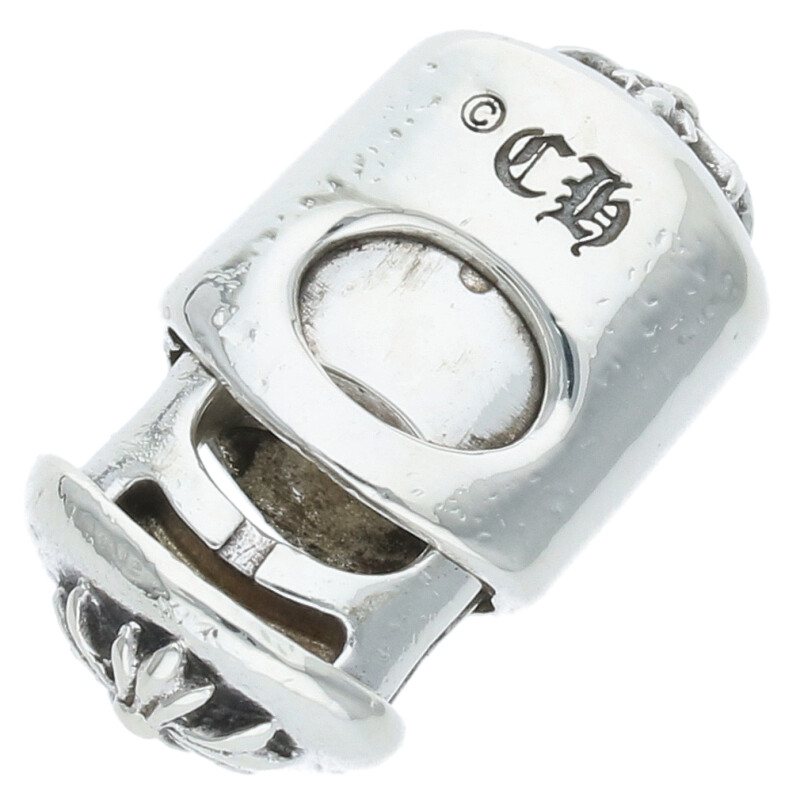 クロムハーツ Chrome Hearts　 LACESTPPRV1 レースストッパー シルバーネックレストップ(シルバー 10.7g)【505052】【FK04】【小物】【中古】bb62#rinkan*B ｜RINKAN