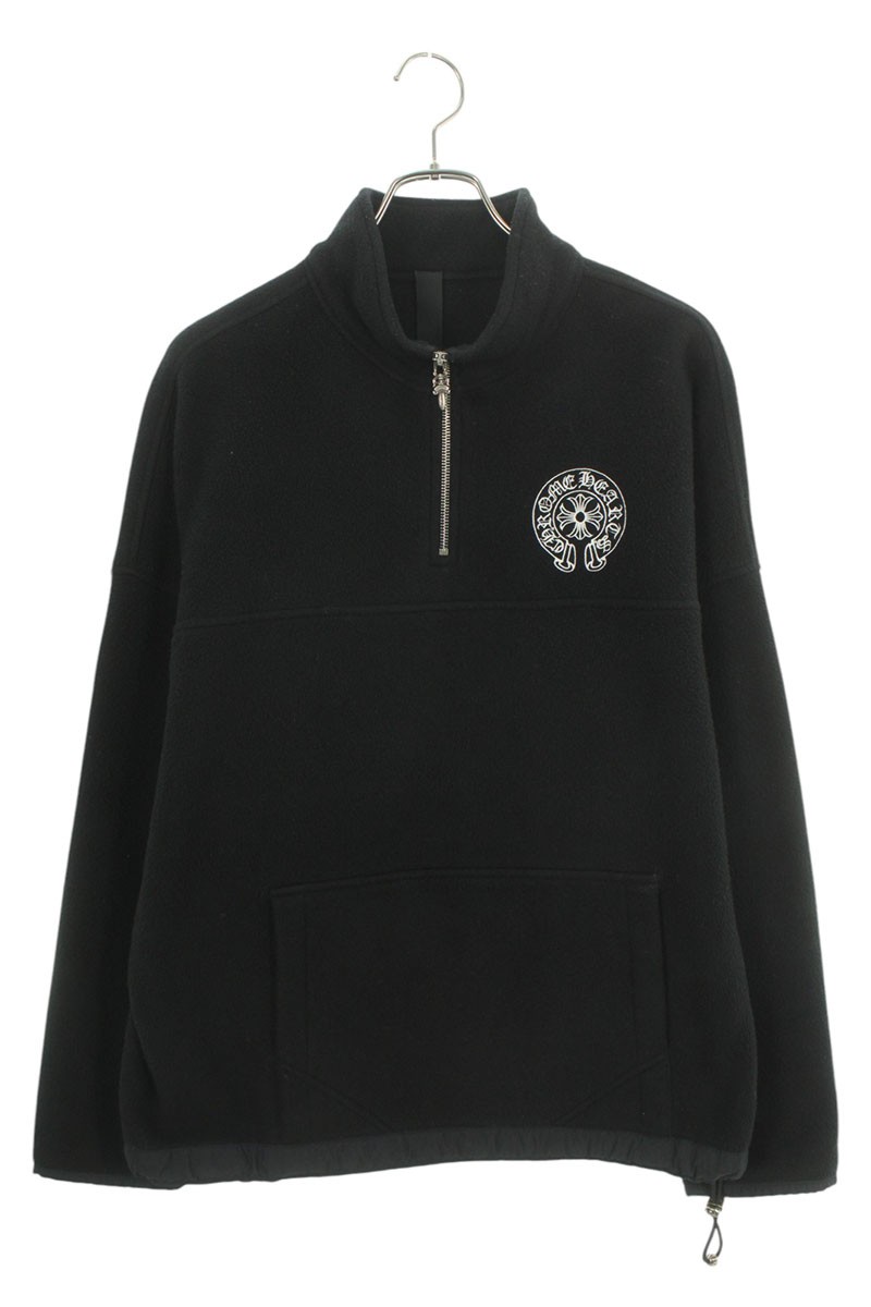 【期間限定】CHROME HEARTS ダガー ハーフジップ　ジャケットフリース Chrome Hearts ダガーハーフジップフリースブルゾン