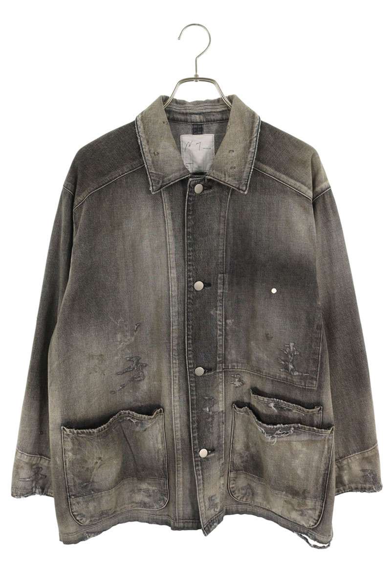 comoli 25ss デニムカバーオール COMOLI (コモリ) デニム ワークジャケット