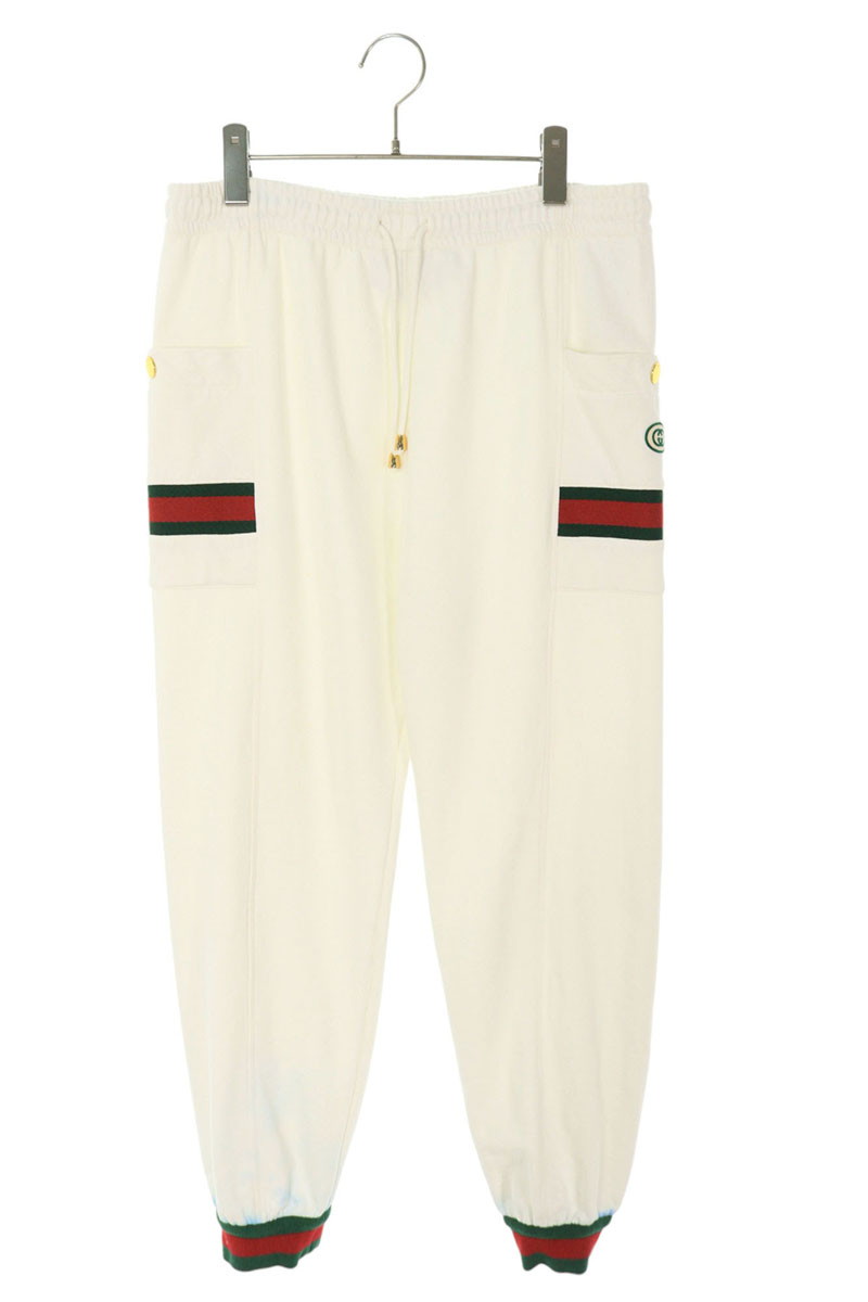 新品　GUCCI スウェットパンツ 楽天市場】GUCCI グッチスウェットパンツ メンズ【中古】【古着