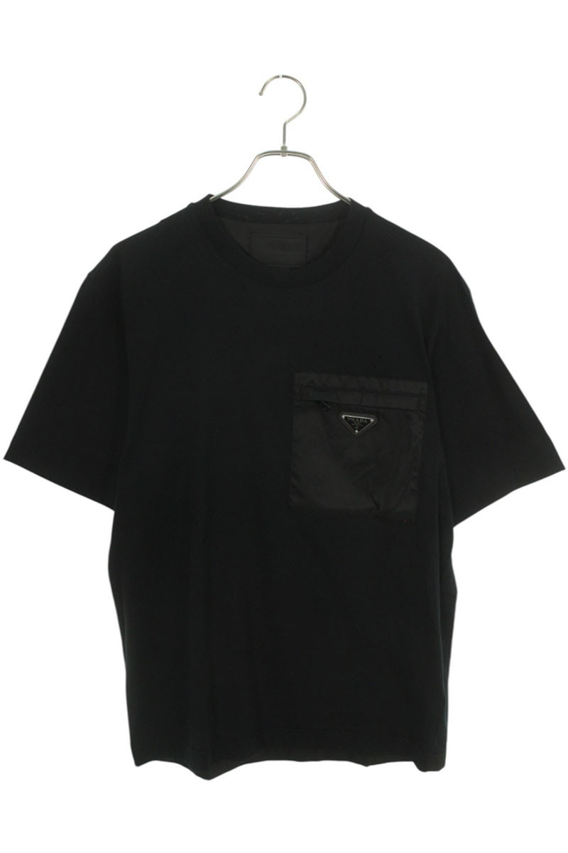 【美品】プラダ☆ブランドロゴ入りポケットTシャツ ショルダーナイロン切替 楽天市場】【PRADA】プラダ『三角ロゴ トライアングルプレート