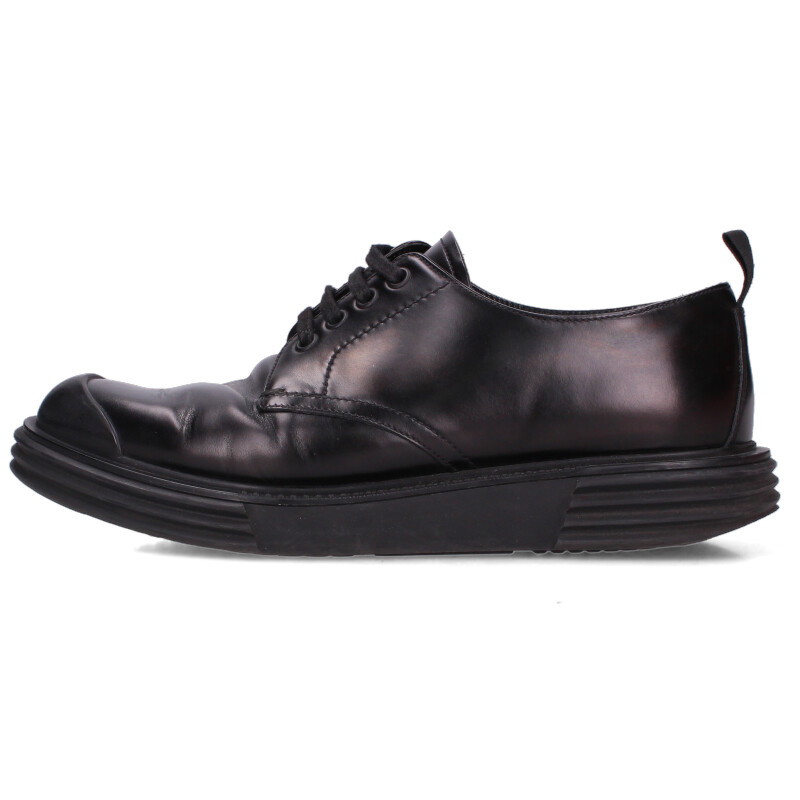 PRADA プラダ　革靴　レザーシューズ　ウイングチップ　44 中古・古着通販】PRADA (プラダ) ウィングチップ ダービードレス