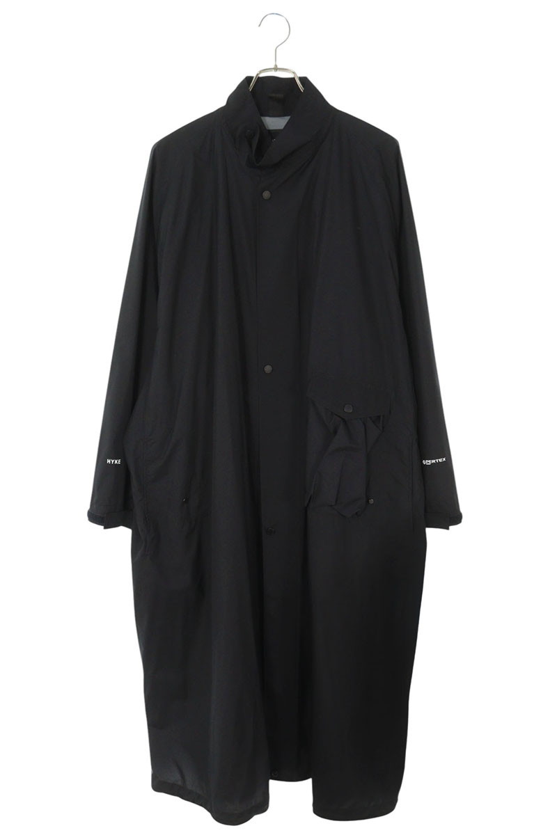 BOX　バージスブルック　メンズロングコート　ブラック BASISBROEK (バージズブルック) EGG / #MEN
