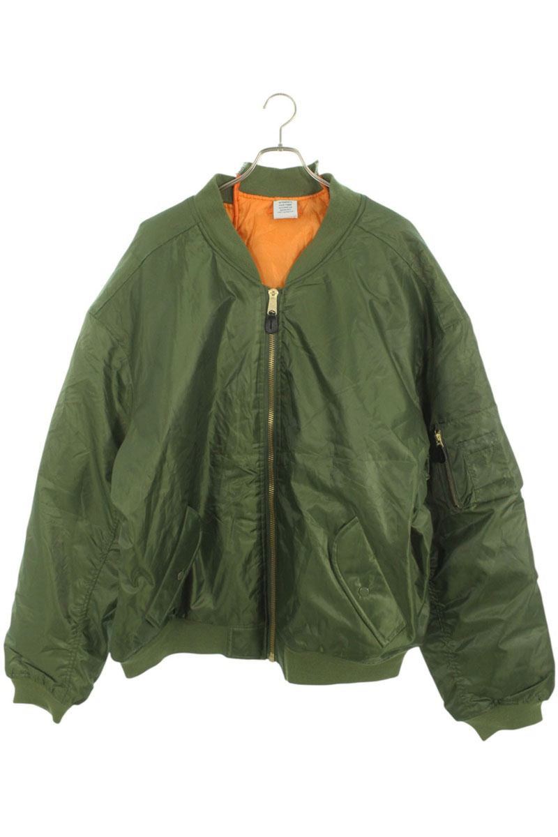 ★6/30まで出品★ VETEMENTS ヴェトモン 18SS 楽天市場】VETEMENTS 18ss ALPHA BOMBER MA-1 JACKET MSS18JA44