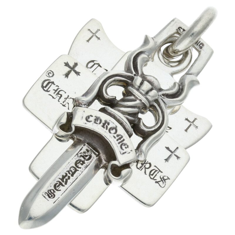 たんたんChrome Hearts 3トリンケッツ CHROME HEARTS クロムハーツ 3トリンケッツ ペンダント