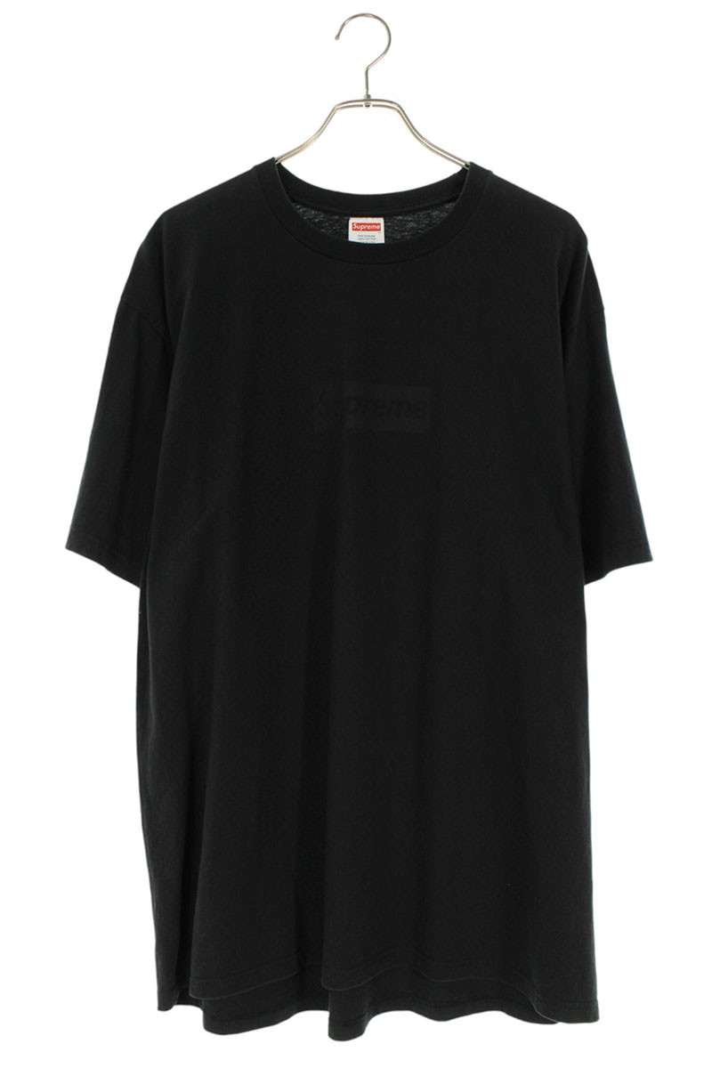 シュプリーム SUPREME　 サイズ:XL Tonal Box Logo Tee トーナルボックスロゴTシャツ(ブラック)【103062】【OM10】【メンズ】【中古】bb127#rinkan*B