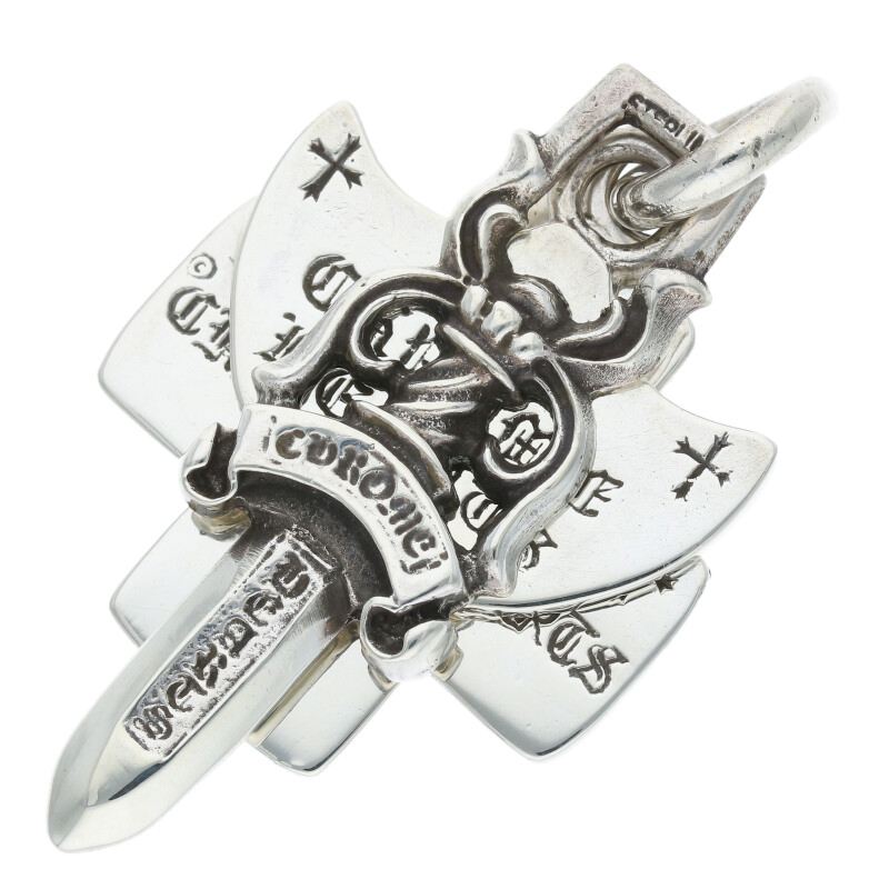 楽天市場】CHROME HEARTS 3 TRINKETS PENDANT クロムハーツ スリート