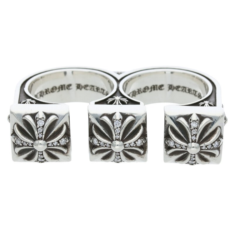 楽天市場】クロムハーツ【CHROMEHEARTS】ブラスナックル リング/CH