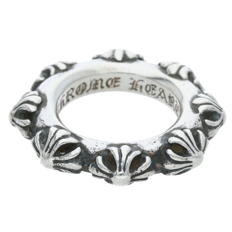 CHROME HEARTS ★タイニー5ポイントスターバンドリング Bランク CHROME HEARTS クロムハーツ TINY 5PT STAR BAND タイニー 5