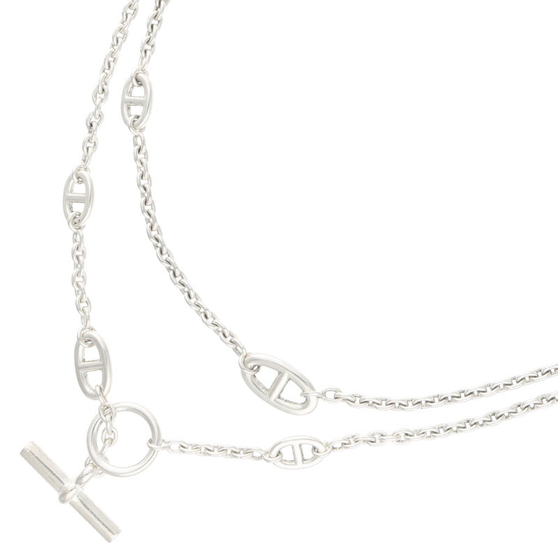 バードです。HERMES シルバーネックレス 35161-231112-0278_1.jpg