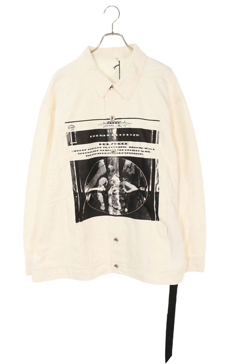 ダークシャドウ DRKSHDW サイズ:XL DU01E3761 ジャンボワーカーデニムジャケット(ホワイト)【606052】【SS13】【メンズ】【新古品】bb78#rinkan*N