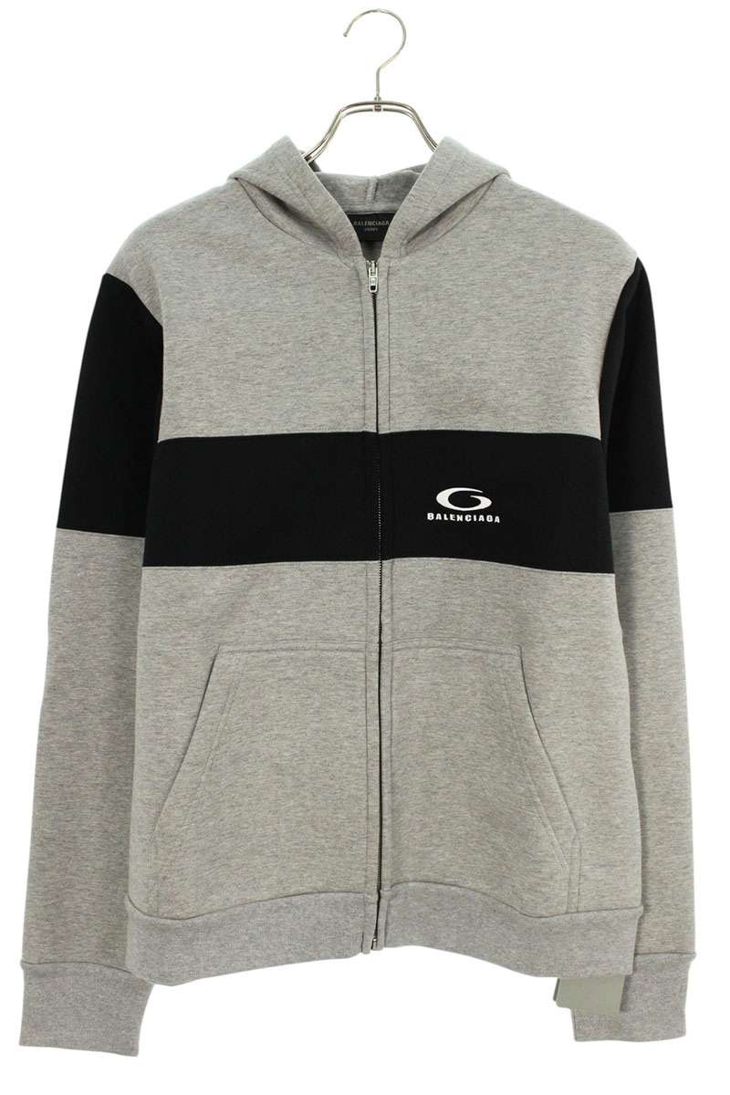 楽天市場】BALENCIAGA 2022AW BB Paris Icon Zip Up Hoodie