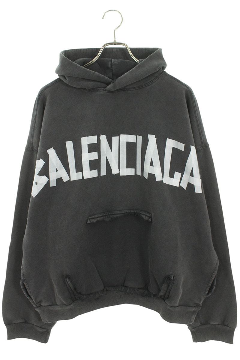 特価☆【BALENCIAGA】「メタルBBステンシル」パーカー BALENCIAGA】「メタルBBステンシル」パーカー