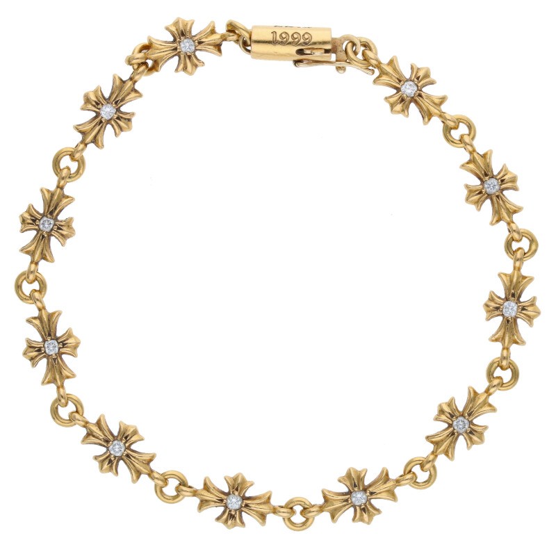 クロムハーツ 22K タイニーe CH プラス ブレスレット ゴールド付属品完備 楽天市場】クロムハーツ Chrome Hearts 22K ID MINI CHX ミニID