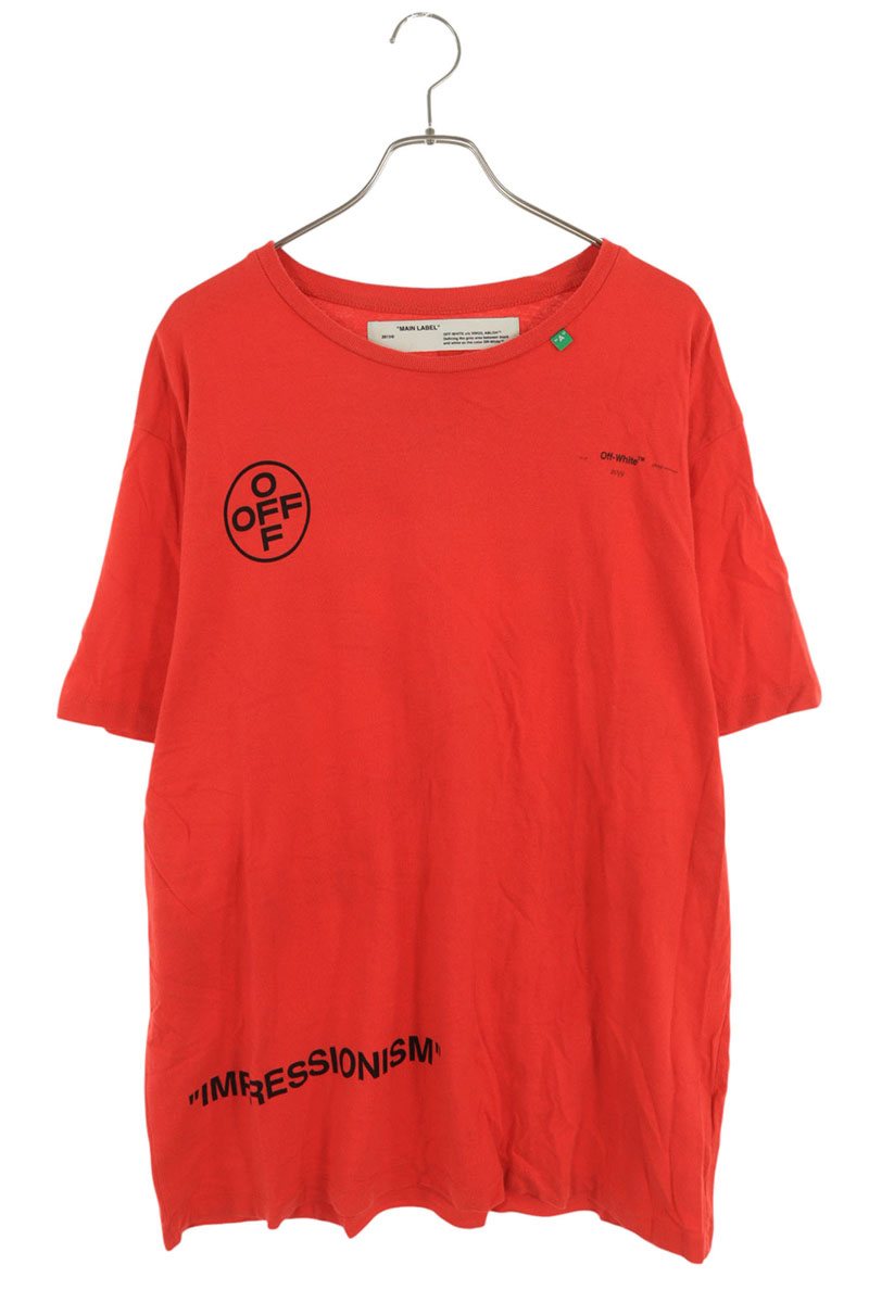 off-white スプレーロゴtシャツ 正規品 off-white オフホワイト Tシャツ スプレーアート - メルカリ