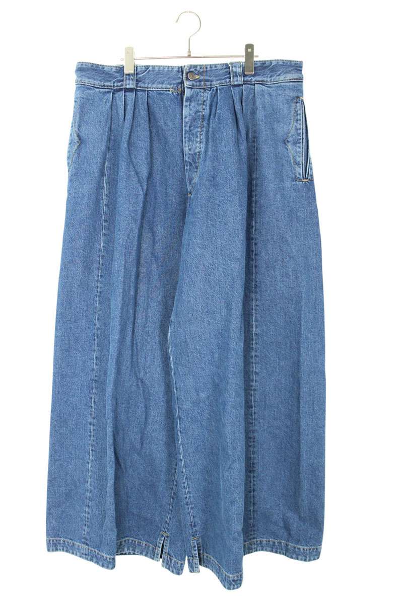 Maison Margiela ヨーク パンツ Maison Margiela Yoke ワイドパンツ | ブラック | FARFETCH JP