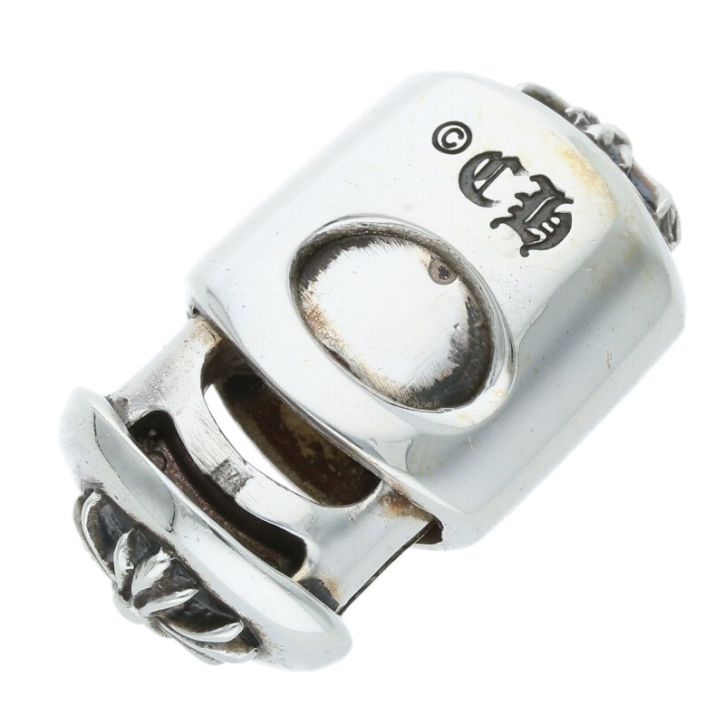 クロムハーツ Chrome Hearts　 LACESTPPRV1 レースストッパー シルバーネックレストップ(シルバー 11.17g)【726052】【SJ02】【小物】【中古】bb17#rinkan*B