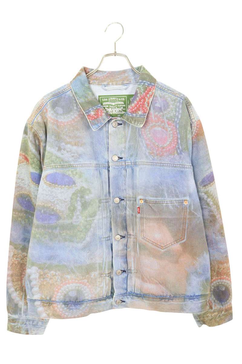 楽天市場】【中古】Denim Tears × LEVI'S デニムジャケット