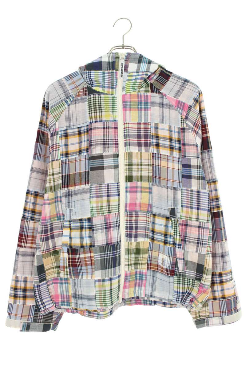 Supreme/GOODENOUGH パッチワークフードジャケット Lサイズ 9 Supreme®/GOODENOUGH Patchwork Madras Hooded Jacket | Supreme
