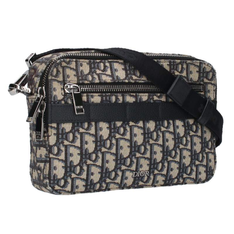 Dior ショルダーバッグ ネイビー/グレー Dior - ディオール バッグ レディース ショルダーバッグ ミニ