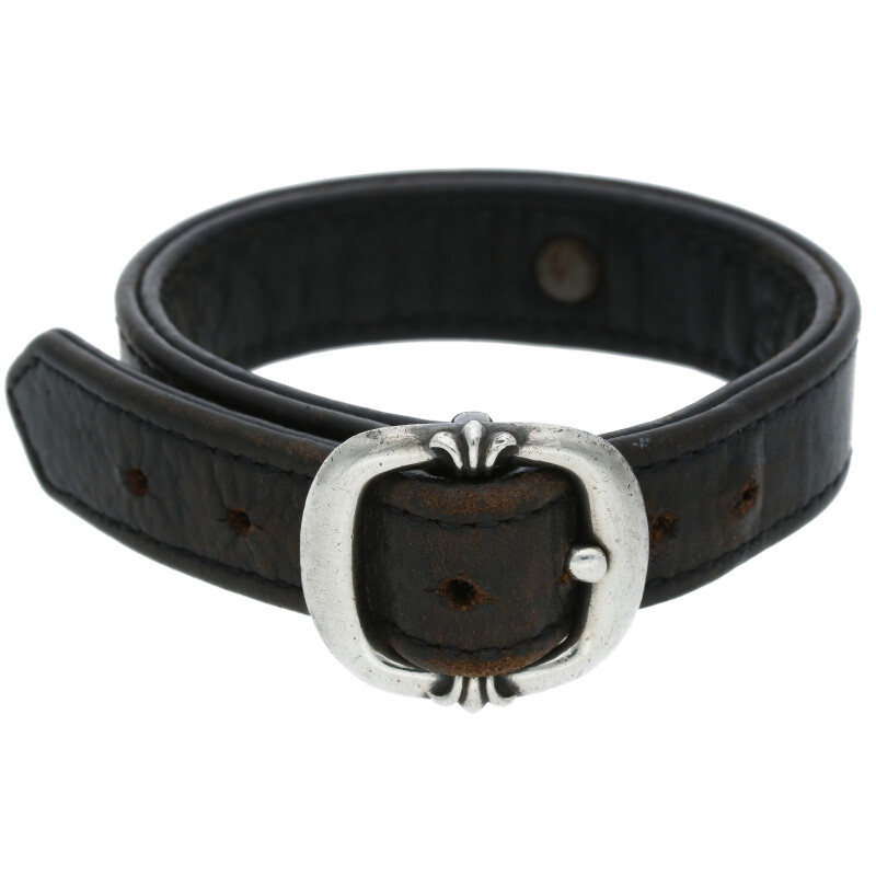 CHROME HERATS★クロムハーツ バンドレザーブレスレットBランク クロムハーツ（Chrome Hearts）ブレスレット ガンスリンガー