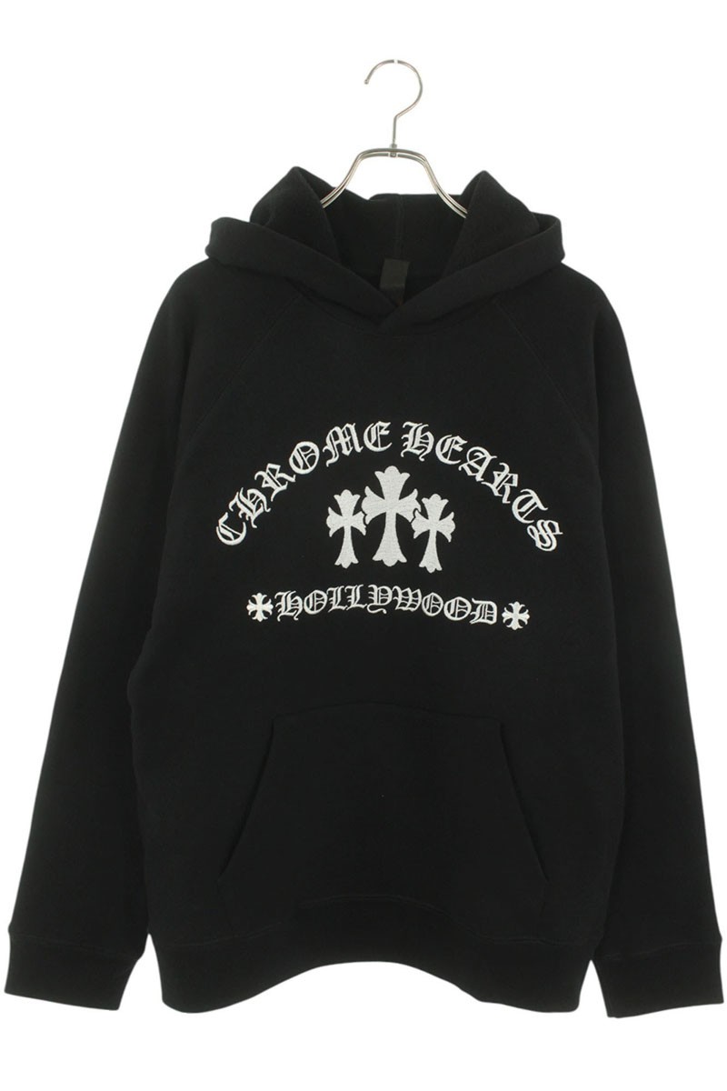 【スイス】 CHROME HEARTS スリムパーカ　XS Chrome Hearts - クロムハーツ SWTSHRT HD ZIP フォティダガー