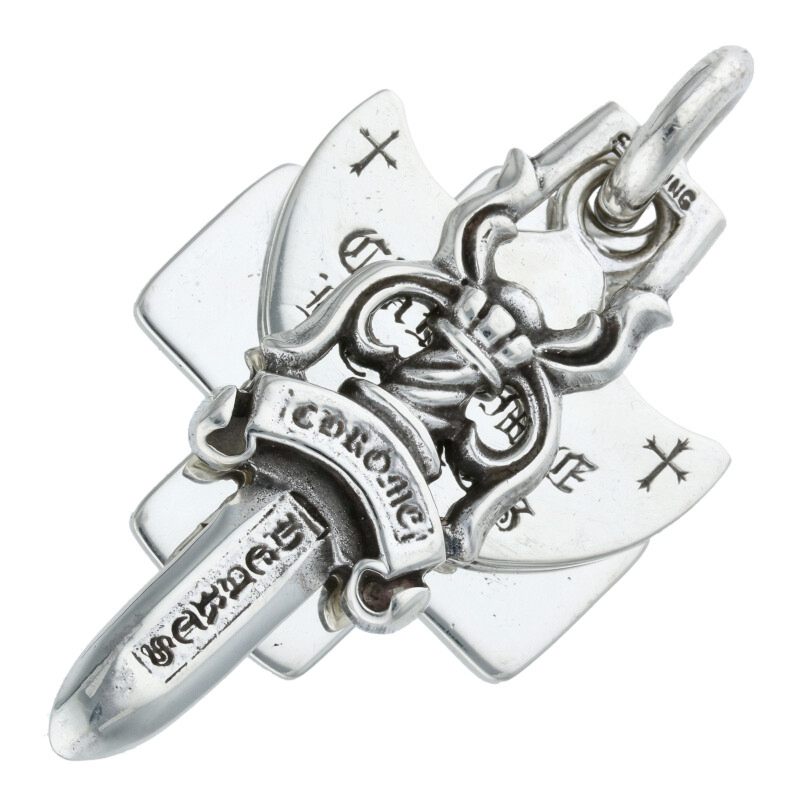 スリートリンケッツ　シルバー CHROME HEARTS クロムハーツ（原本無） 3 TRINKETS スリート