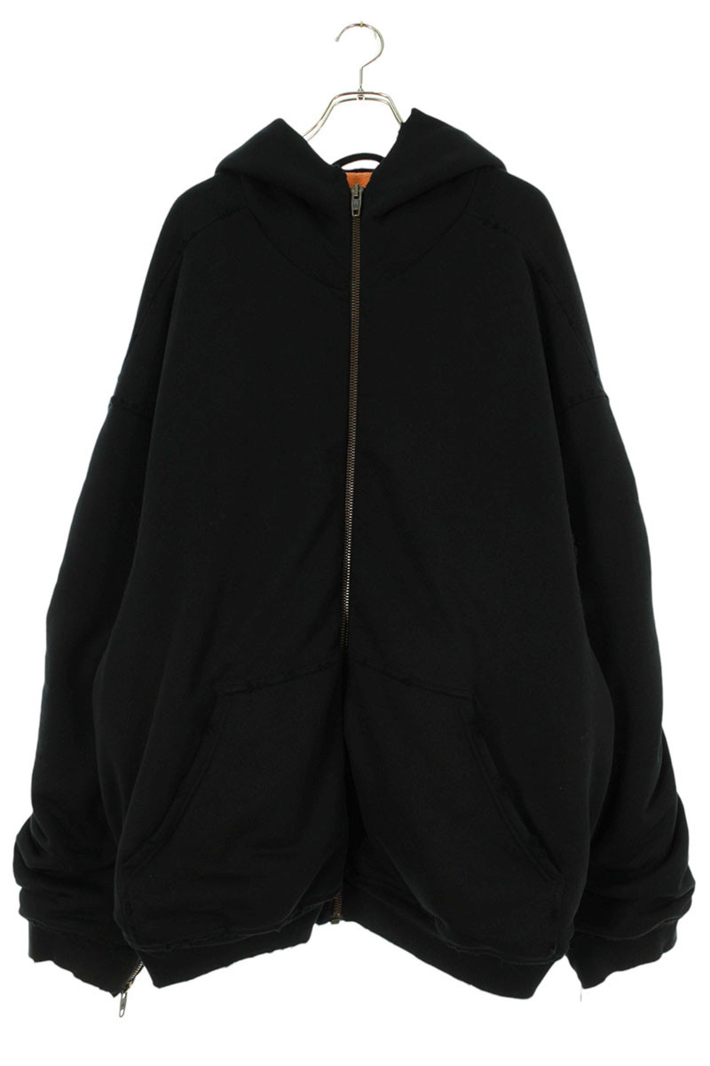 定価35万　バレンシアガ フロントロゴフリースブルゾンメンズ 48 楽天市場】バレンシアガ BALENCIAGA サイズ:L 704063 TMVC7