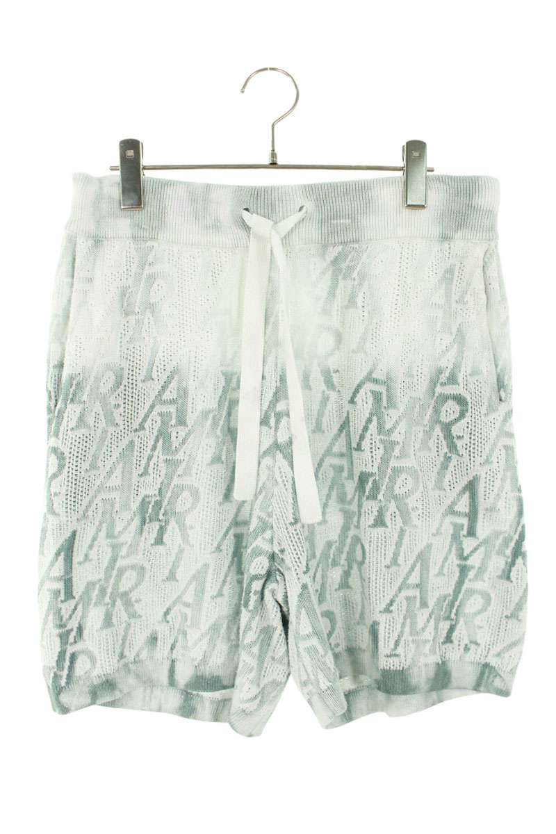AMIRI 水着  ロゴ ハーフパンツ ショートパンツ 送料関税込 AMIRI - AMIRI ロゴ入り ショートパンツ ハーフパンツ 水着の