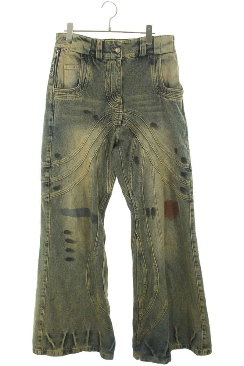 no/faith studios フレアデニム サイズs NO/FAITH STUDIOS FLARED DENIM人気 商品 通販