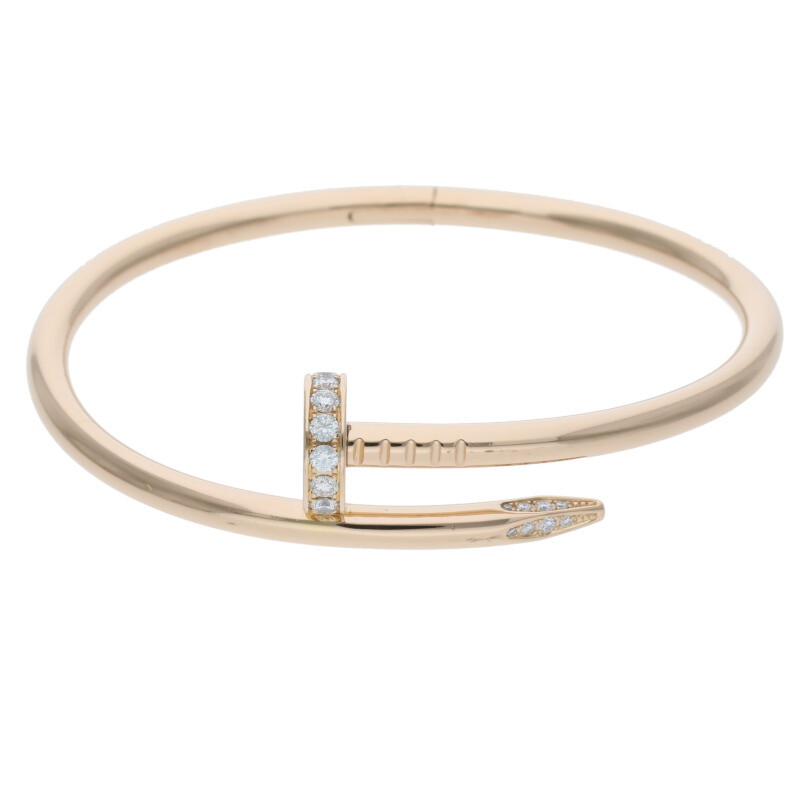 ※R Cartier ジュストアンクル ブレスレット YG サイズ16 ジュストアンクル ブレス #16 YG ダイヤ | CARTIER | LE MIRAIS