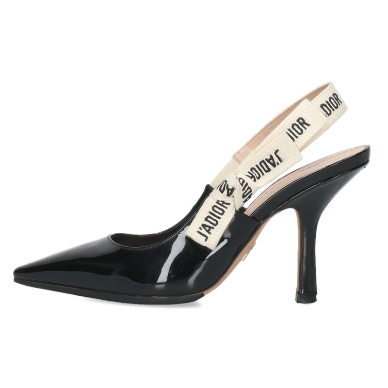 美品✨Dior ミュール パンプス ヒール サンダル ホワイト×ブラック 楽天市場】【中古】クリスチャンディオール Christian Dior J