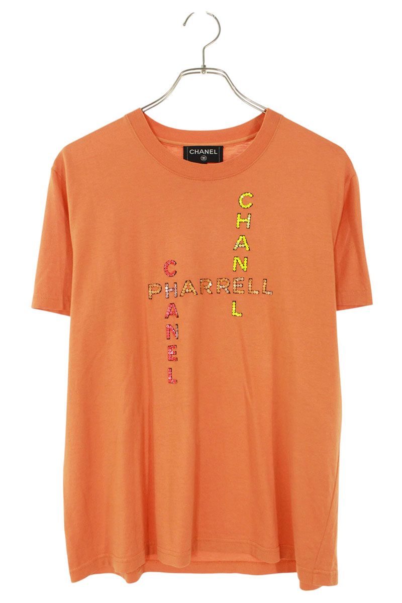 最終金額　CHANEL ファレルウィリアムスコラボ　Tシャツ　S s12様専用／CHANELファレルウィリアムスコラボTシャツ